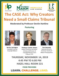 CASE act panel flyer