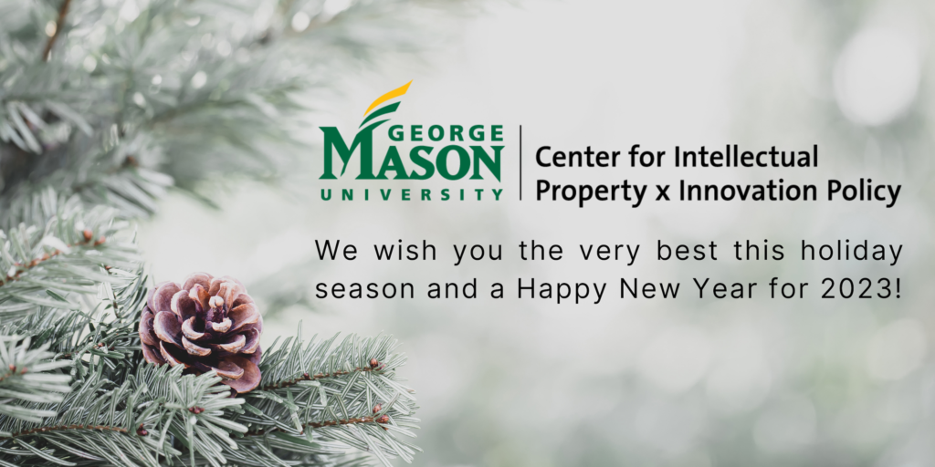 Holiday Greeting: We wish you the very best this holiday season and a Happy New Year for 2023!